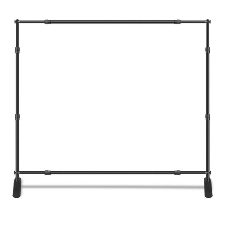 Frame Example - step and repeat banner