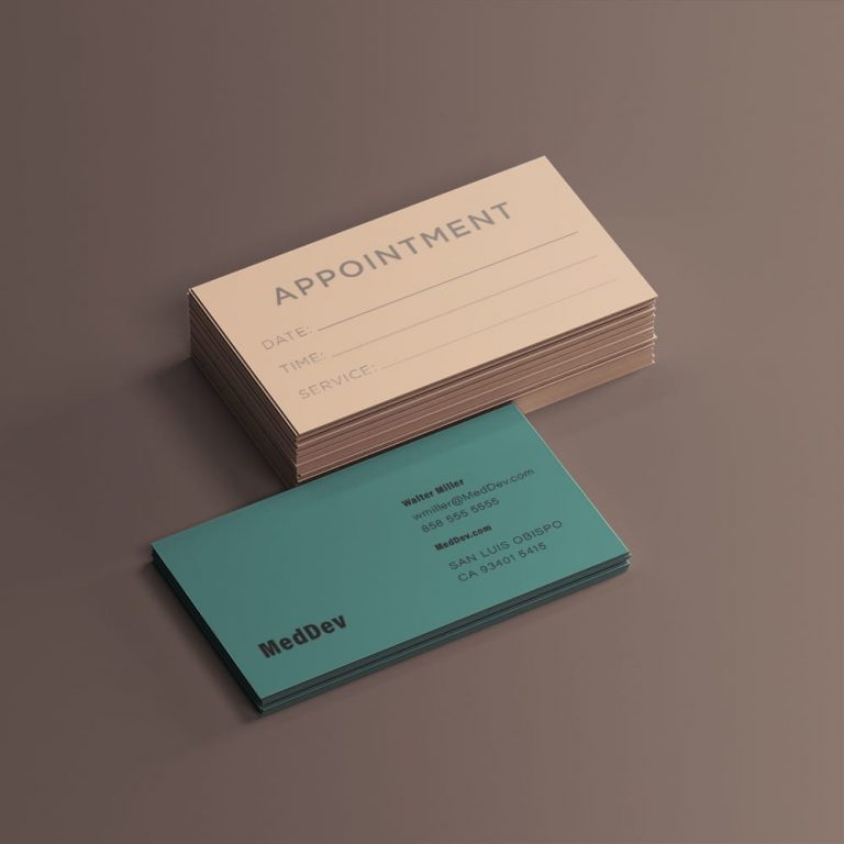 Classic Business Card Example