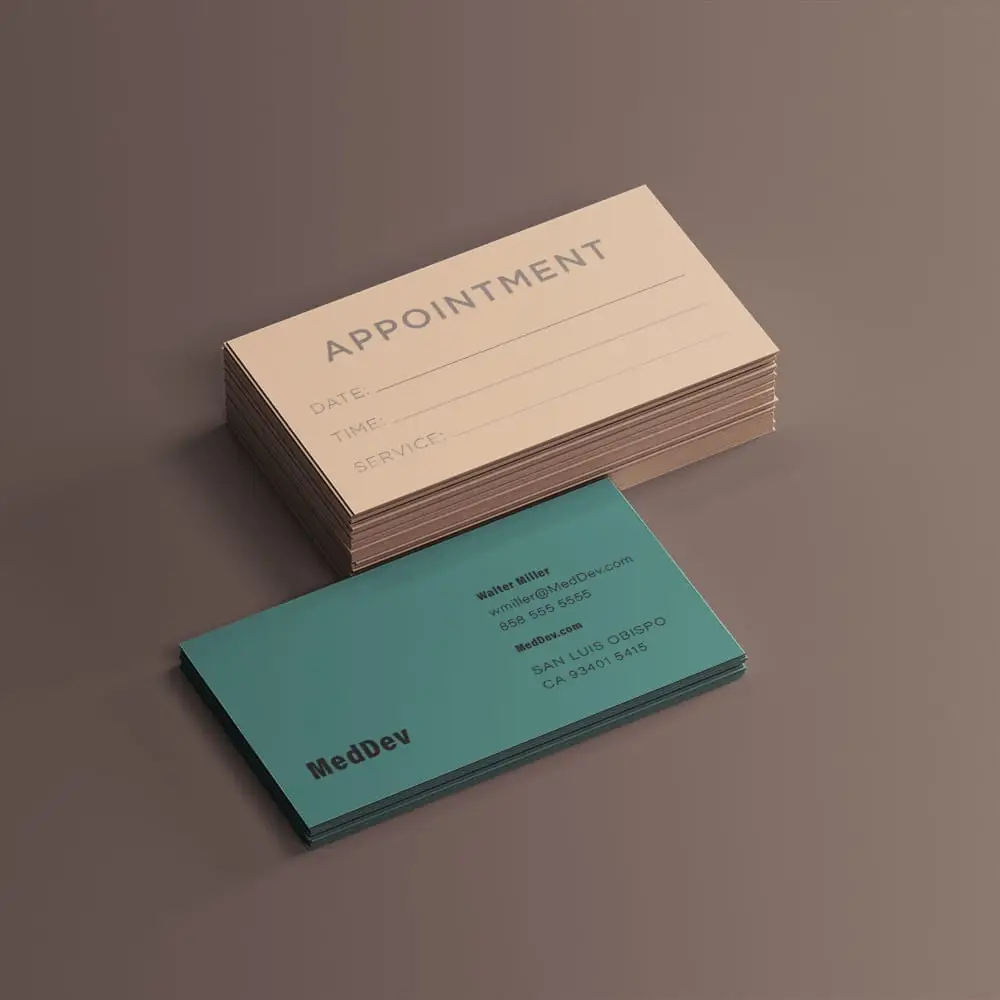 Classic Business Card Example