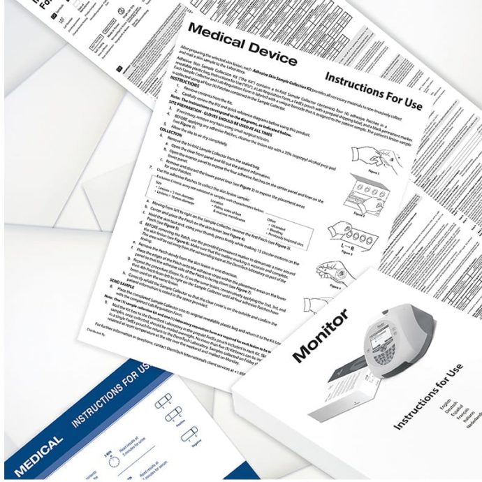 IFU Packaging Custom Instructions for Use Printing