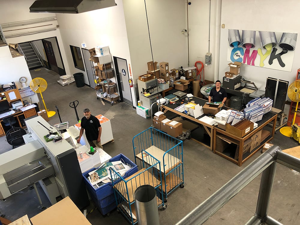 John and Roberto on Production Floor