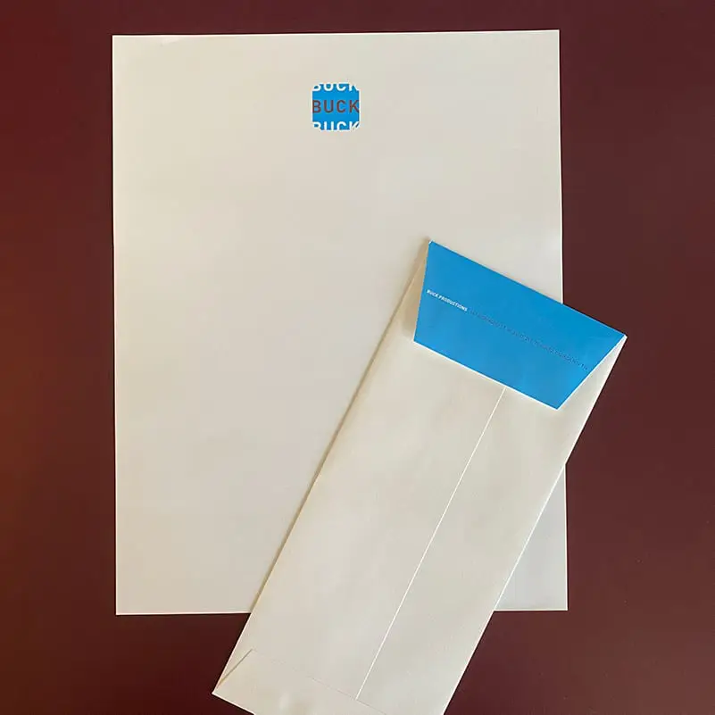 Letterhead and No10 Envelope Example