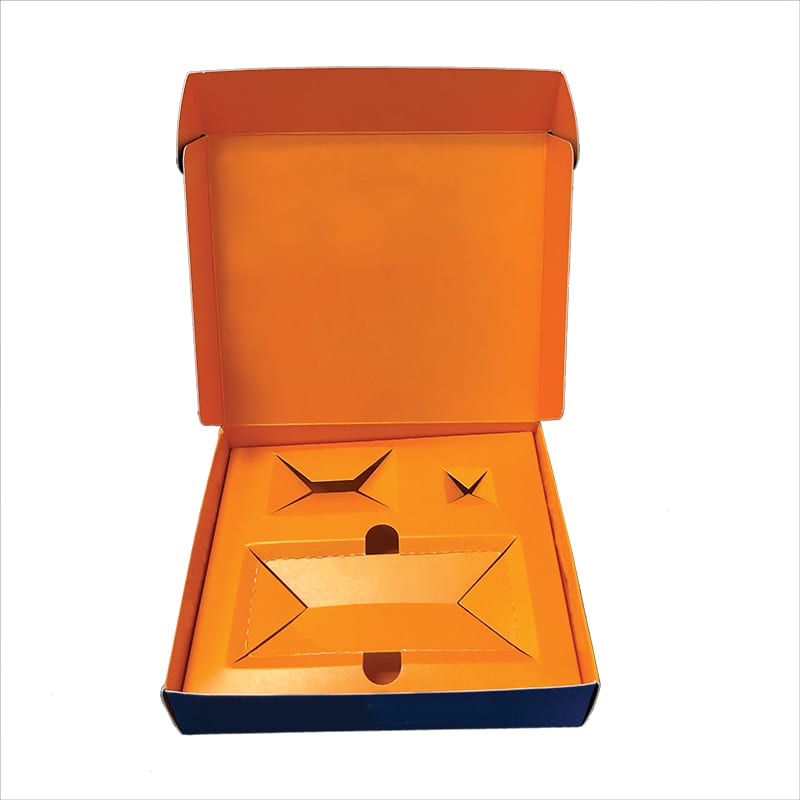 Orange Box-folding carton example