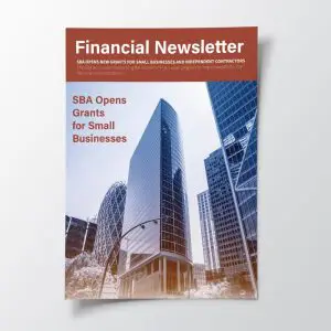 Financial Newsletter Example