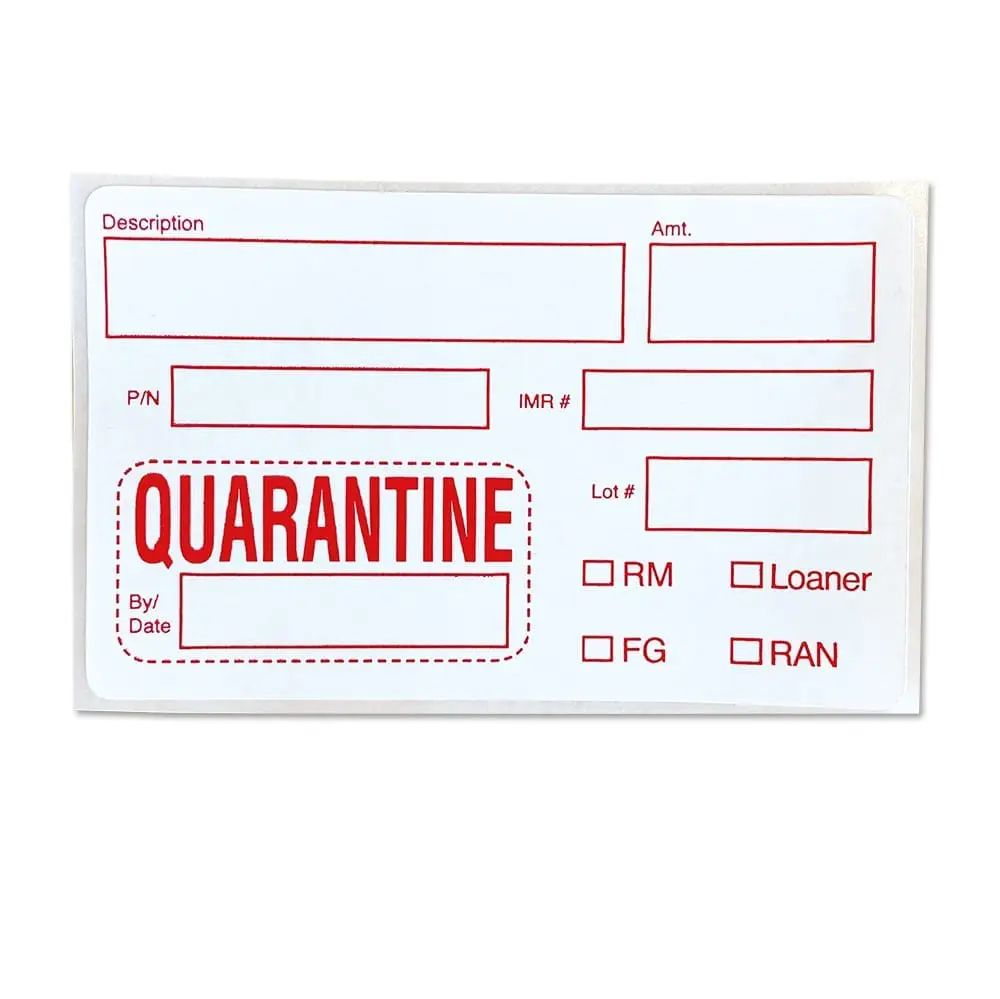 Quarantine Sticker
