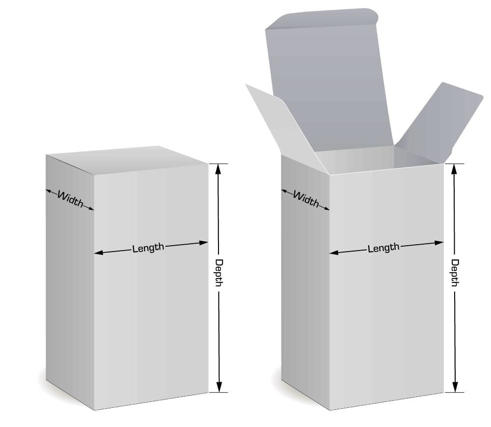 Box Dimension Guidelines for Packaging | TPS Printing